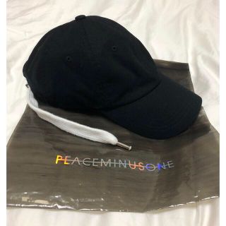 ピースマイナスワン(PEACEMINUSONE)のpeaceminusone shoelaceキャップ(キャップ)