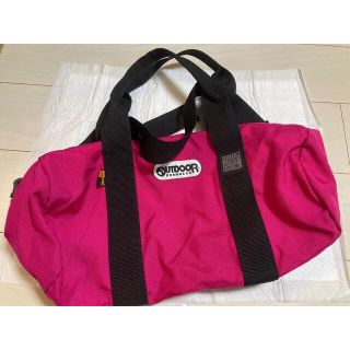 アウトドア(OUTDOOR)のアウトドア OUTDOOR ボストンバッグ ピンク 美品(ボストンバッグ)