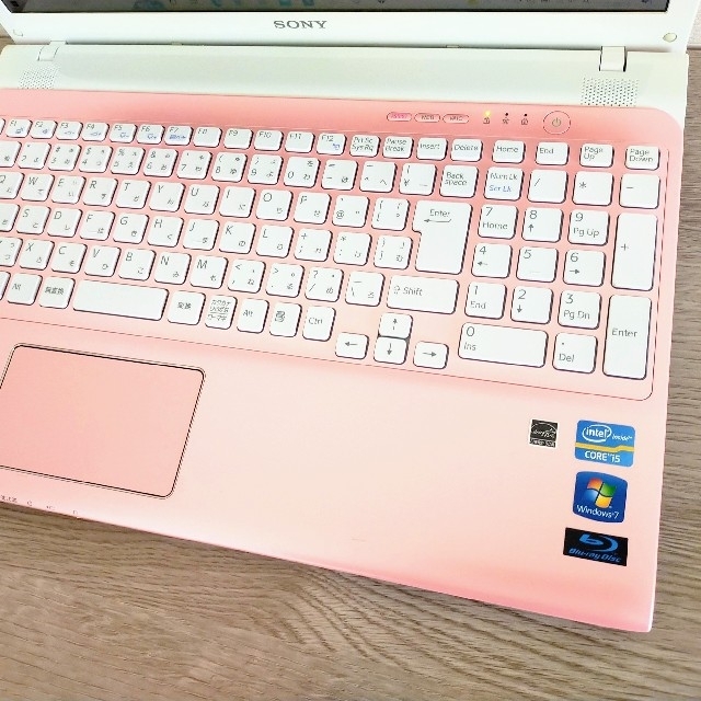 ピンクVAIO♥Blu-ray/新品HDD搭載♪オンライン〇〇♪学習/事務作業に