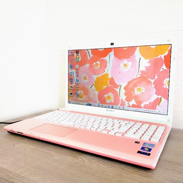 ピンクVAIO♥Blu-ray/新品HDD搭載♪オンライン〇〇♪学習/事務作業に