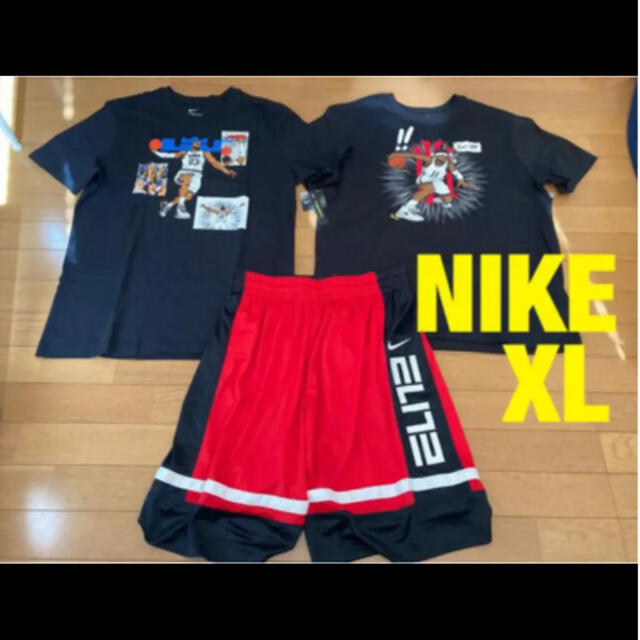 NIKE 漫画版 レブロン/カイリー シーズナルロゴ Tee【XL】