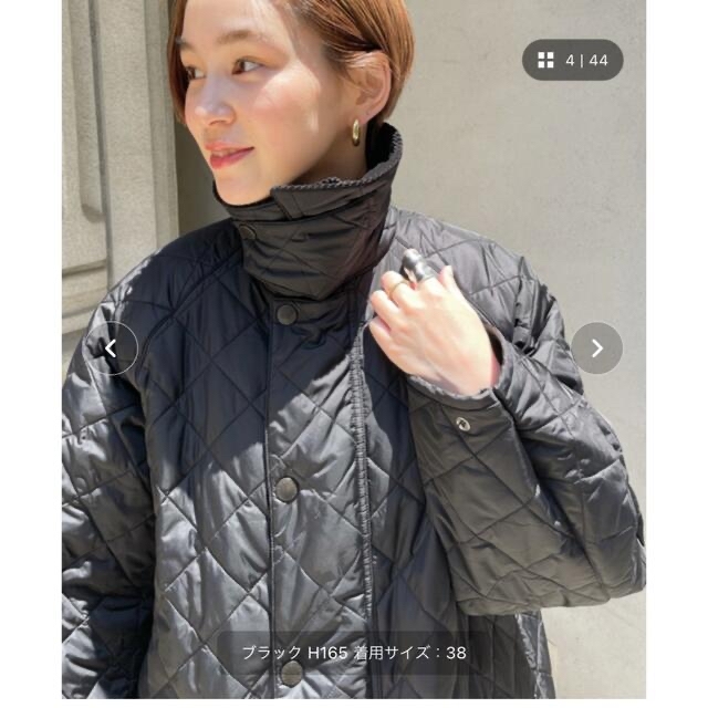 Barbour(バーブァー)の美品♡︎別注BarbourOS BURGHLEY QUILT exclusive レディースのジャケット/アウター(ロングコート)の商品写真