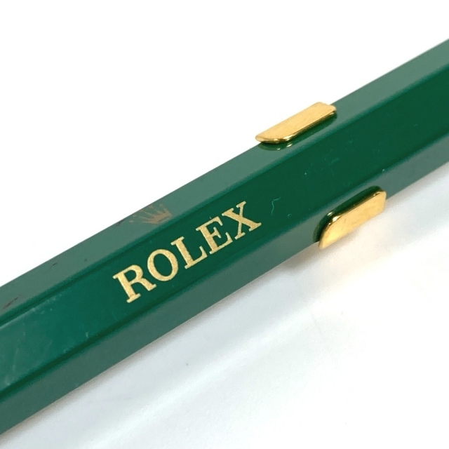 ROLEX(ロレックス)のロレックス ROLEX カランダッシュコラボ 文房具 ボールペン プラスチック グリーン インテリア/住まい/日用品の文房具(ペン/マーカー)の商品写真