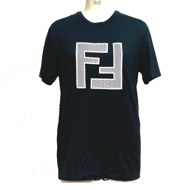 フローラル フェンディ FENDI FF メッシュ FAF532 トップス 半袖T