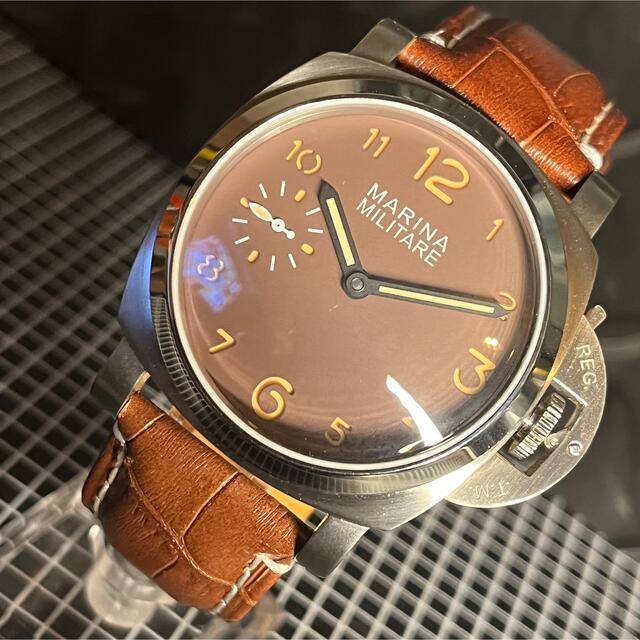 【レア】MARINA MILITARE 44mm ブラウン