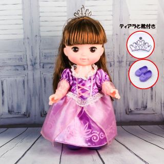 ソランちゃん服 レミンちゃん プリンセスドレス ラプンツェル 3点