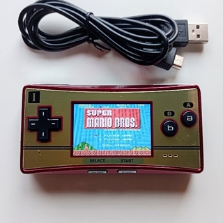 ゲームボーイミクロ ファミコン GAME BOY micro 充電ケーブル付