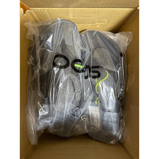 【新品】黒　ウーフォス OOFOS リカバリーサンダル　23cm レディースの靴/シューズ(ビーチサンダル)の商品写真