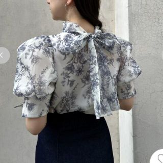 スナイデル(SNIDEL) シースルーブラウス シャツ/ブラウス(レディース ...