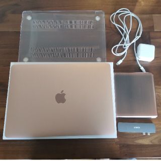 美品★M1 MacBook Air 512GB 8GB ゴールド JISキー(ノートPC)