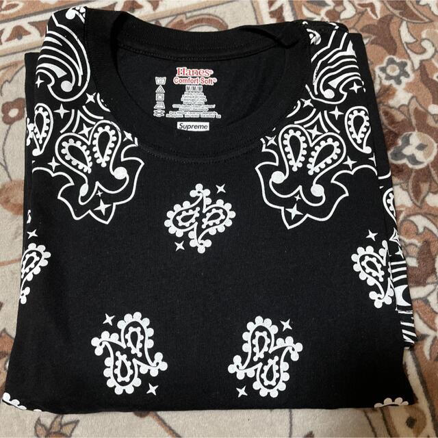 Supreme(シュプリーム)のsupreme Hanes バンダナTシャツ メンズのトップス(Tシャツ/カットソー(半袖/袖なし))の商品写真