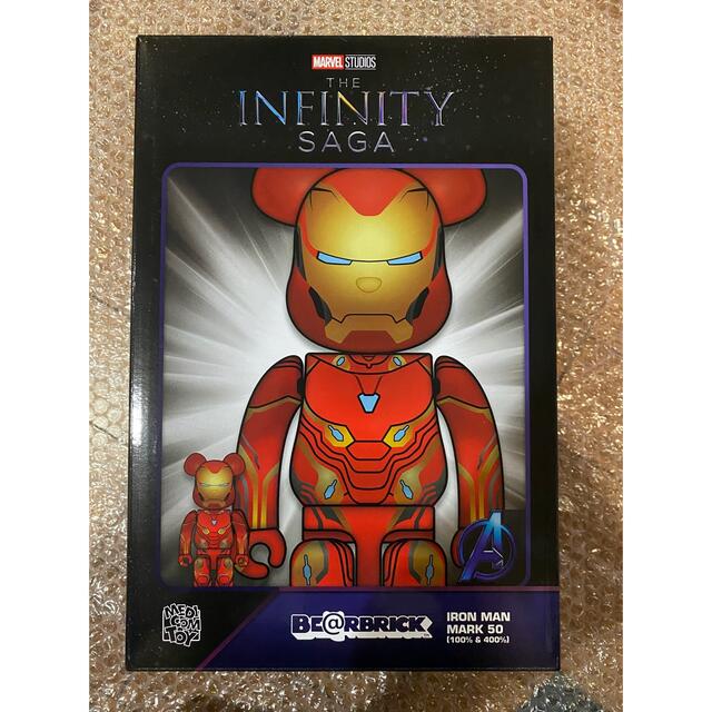 BE@RBRICK IRON MAN MARK 50 100％ & 400％