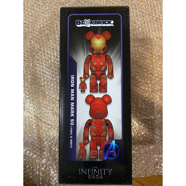 BE@RBRICK IRON MAN MARK 50 100％ & 400％