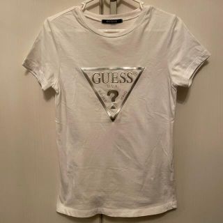 ゲス(GUESS)のguess✨ゲス　Tシャツ　ホワイト　XS(Tシャツ(半袖/袖なし))