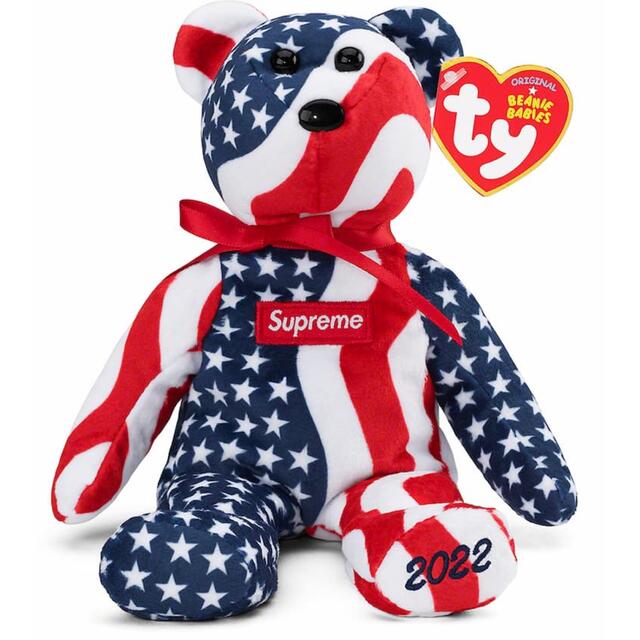 ステッカー3枚付き！Supreme Ty Beanie Baby Flag