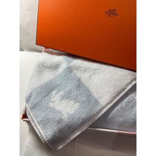 エルメス(Hermes)のHERMES エルメス★バスタオル Animaux Pixel未使用品(おくるみ/ブランケット)