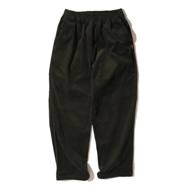 KEBOZ CORDUROY WIDE PANTS M.GREEN 新品未使用メンズ