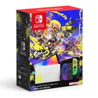 ニンテンドウ(任天堂)のNintendo Switch 有機ELモデル スプラトゥーン3エディション(家庭用ゲーム機本体)