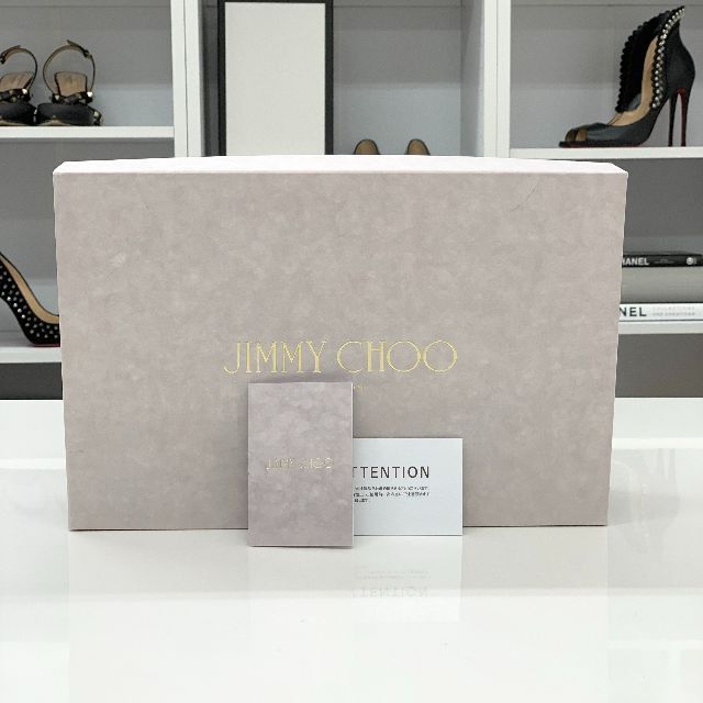 JIMMY CHOO(ジミーチュウ)の4660 未使用 ジミーチュウ スエード パンプス ネイビー レディースの靴/シューズ(ハイヒール/パンプス)の商品写真