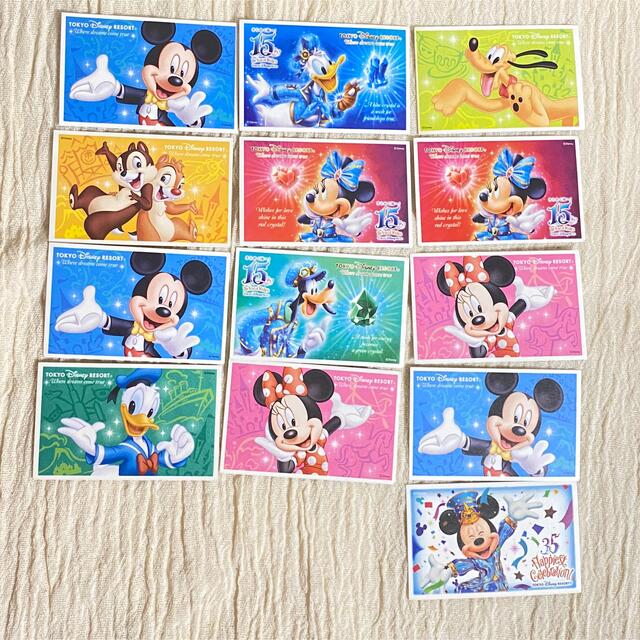 ディズニーチケット　使用済み チケットの施設利用券(遊園地/テーマパーク)の商品写真