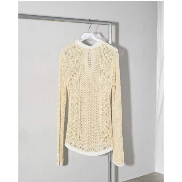 【超美品】TODAYFUL/トゥデイフルPattern Lace Knit