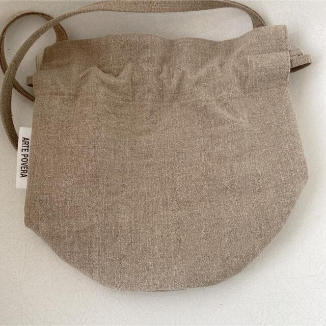 nest Robe(ネストローブ)のARTE POVERA リネンショルダーバッグ レディースのバッグ(ショルダーバッグ)の商品写真