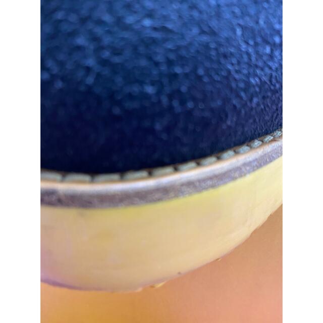 MOONSTAR (ムーンスター)のプレーントゥ　ドレスシューズ　ムーンスター　紺×黄色　25センチ メンズの靴/シューズ(その他)の商品写真