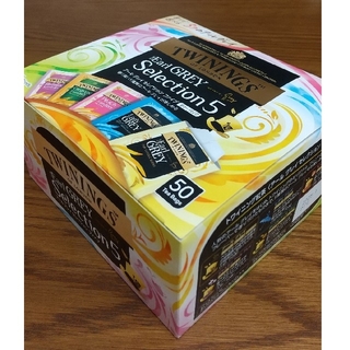 お値下げ！ TWININGS アールグレイ セレクション5 50包(茶)