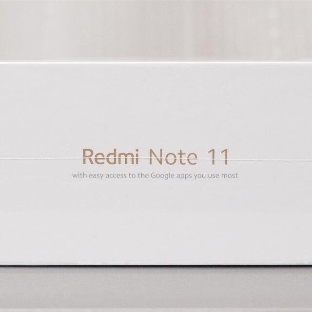 スマホ/家電/カメラ【新品】Xiaomi Redmi Note11