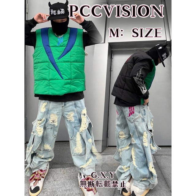 PCCVISION ドラキュラ デニム パンツ ジーンズ Ｇパンの通販 by Y's