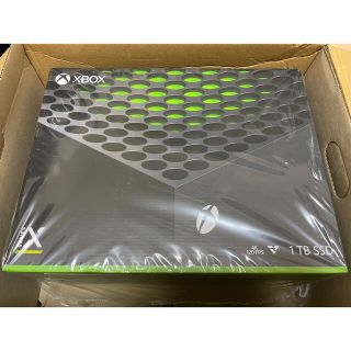 エックスボックス(Xbox)のxbox series x 新品 未開封 本体(家庭用ゲーム機本体)