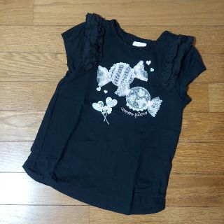 メゾピアノ(mezzo piano)の#270.売約済！メゾピアノ キャンディ柄Tシャツ 130(Tシャツ/カットソー)