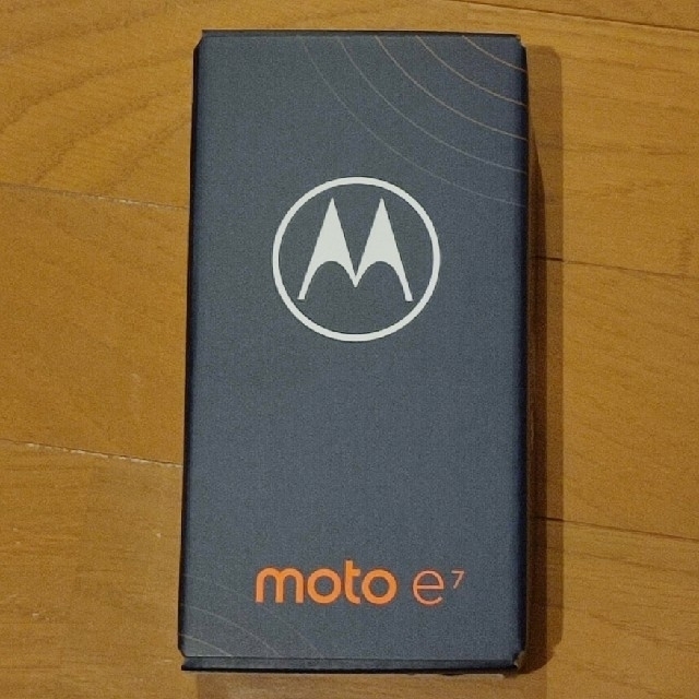 ANDROID(アンドロイド)の【新品】MOTOROLA moto e7 64GB スマホ/家電/カメラのスマートフォン/携帯電話(スマートフォン本体)の商品写真