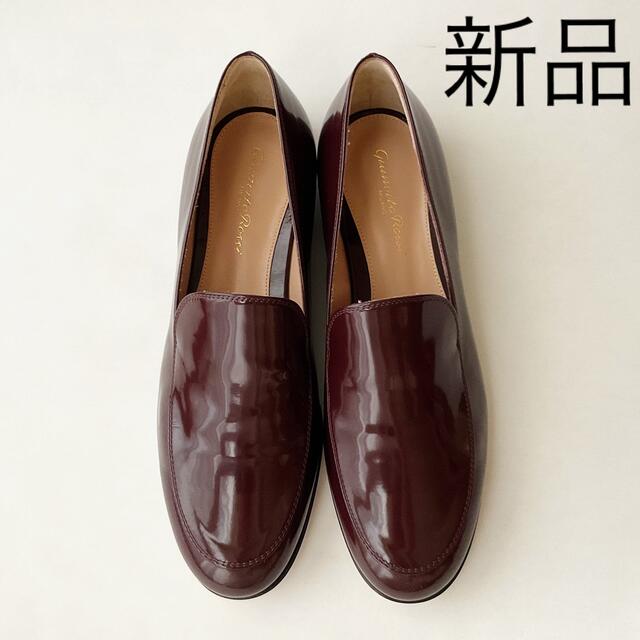 ローファー/革靴 【新品未使用】ジャンヴィットロッシ ローファー 36.5 23.5cm フラット