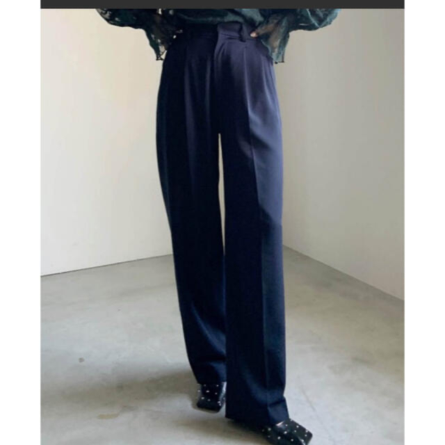 ameri アメリ人気完売 2TUCK STRAIGHT PANTS