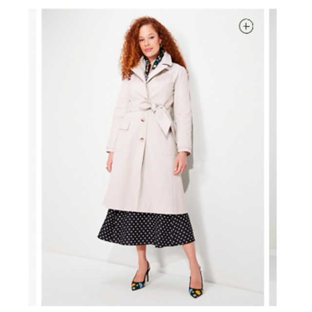 kate spade new york(ケイトスペードニューヨーク)のkate spade トレンチコート レディースのジャケット/アウター(トレンチコート)の商品写真