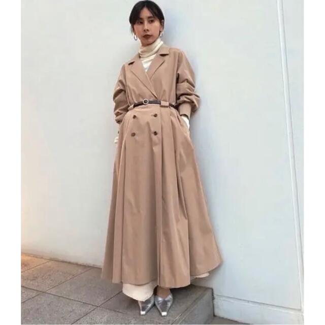 LONG COAT LIKE BELT DRESS