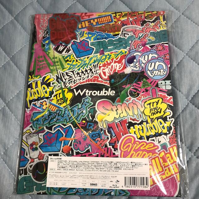 ジャニーズWEST LIVE Wtrouble Blu-ray初回盤