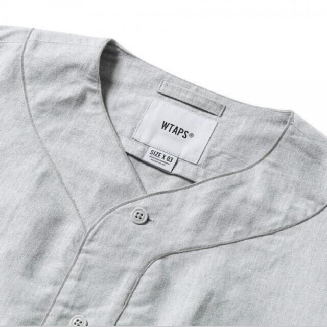 WTAPS 21SS SS / COTTON. OXFORD XL 04