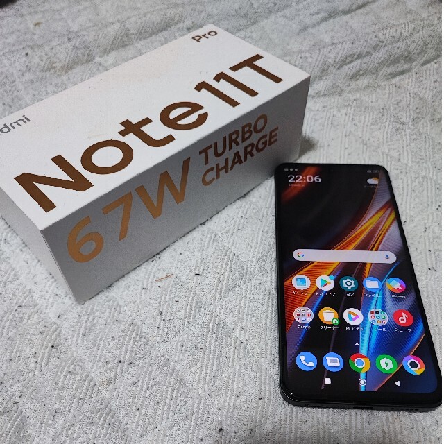 POCO X4GT化 Redmi note11T proスマートフォン本体