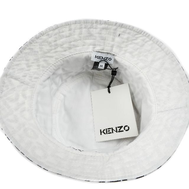 KENZO(ケンゾー)の新品 2022SS KENZO ケンゾー ロゴ リバーシブル バケット ハット メンズの帽子(ハット)の商品写真