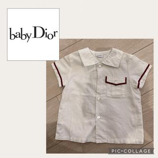 Polo BABY BABY DIOR 9 months white Polos Baby Dior Kids Kids Baby Baby Dior Clothing Baby Dior Kids Tops Baby Dior Kids Polos Baby Dior Kids 