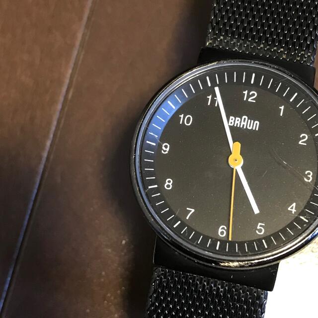 BRAUN(ブラウン)の定2.2万　BRAUN ブラウン　BNH0031 腕時計　ブラック　ユニセックス メンズの時計(腕時計(アナログ))の商品写真