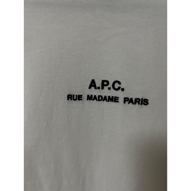 A.P.C(アーペーセー)のAPC  アーペーセー　tシャツ　※6500円→6000へ値下げ レディースのトップス(Tシャツ(半袖/袖なし))の商品写真