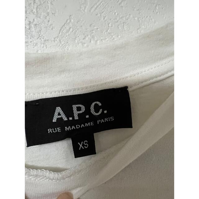 A.P.C(アーペーセー)のAPC  アーペーセー　tシャツ　※6500円→6000へ値下げ レディースのトップス(Tシャツ(半袖/袖なし))の商品写真