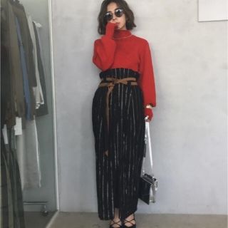 アメリヴィンテージ(Ameri VINTAGE)のameri vintage  WASHI LAYERED SKIRT サイズS (ロングスカート)