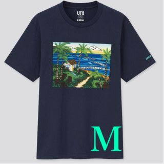 ユニクロ(UNIQLO)の新品⭐︎未使用 ヘザーブラウン Tシャツ ユニクロ M(Tシャツ/カットソー(半袖/袖なし))