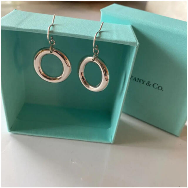 TIFFANY&Co. 希少 極美品 L セビアナ ピアス Ag925 ブランドのギフト