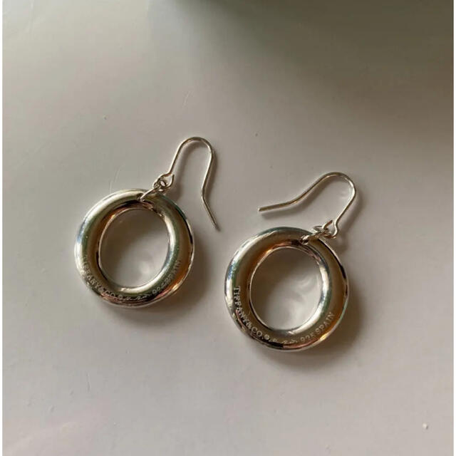 Tiffany & Co. - TIFFANY&Co. 希少 極美品 L セビアナ ピアス Ag925 の