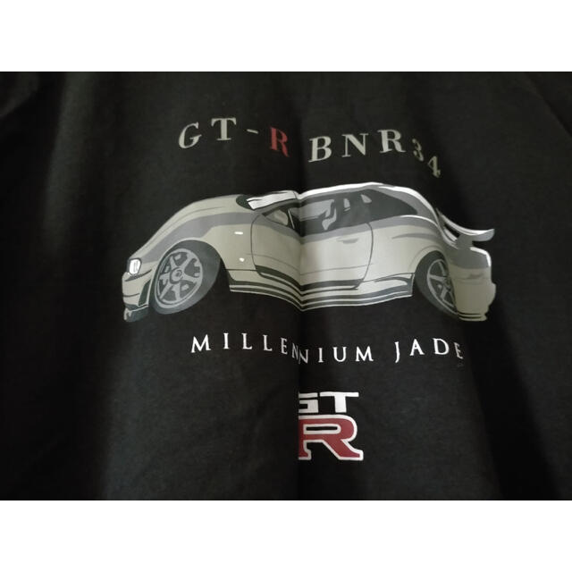 AEON(イオン)のダブルフォーカス BNR34 スカイライン GT-R Tシャツ サイズL R34 メンズのトップス(Tシャツ/カットソー(半袖/袖なし))の商品写真